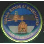 FBI SAN FRANCISCO FIELD OFFICE LOGO PIN